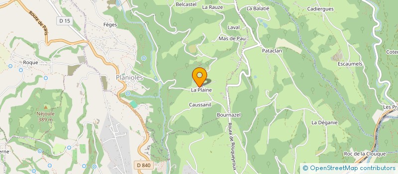 localisation de l'entreprise MONSIEUR MARC GUIMBEAU  BEDUER