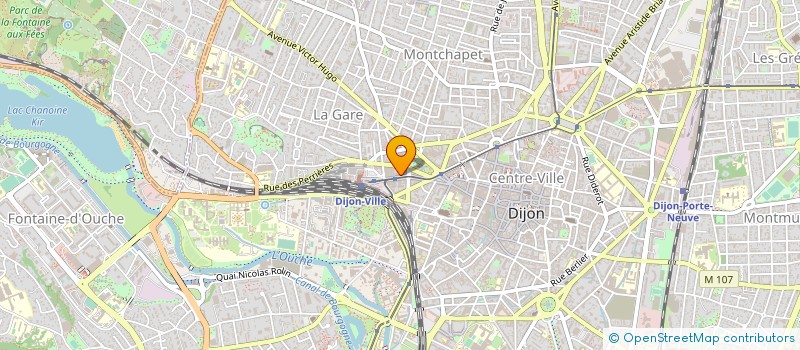 localisation de l'entreprise MONSIEUR MARC GUION à DIJON