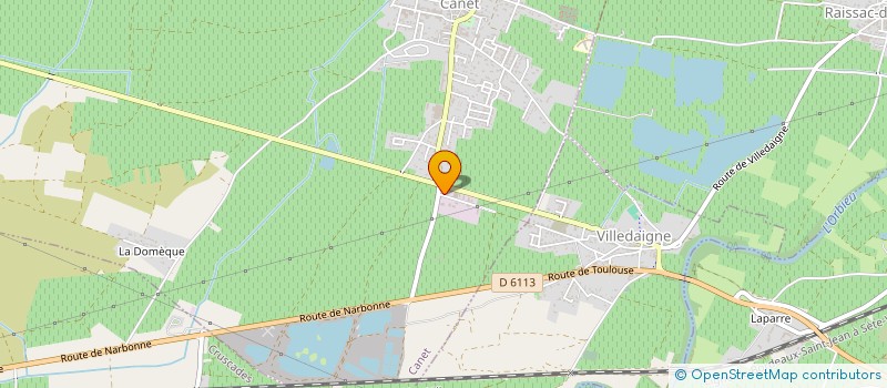 localisation de l'entreprise MONSIEUR MARC GUTIERREZ  CANET