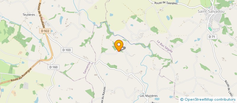 localisation de l'entreprise MONSIEUR MARC GUY  LUNAC