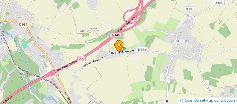 localisation de l'entreprise MONSIEUR MARC HACHEM  BOULEURS