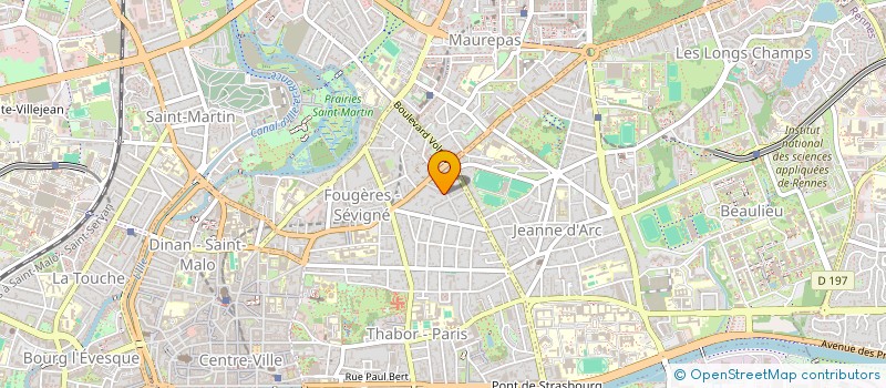 localisation de l'entreprise MONSIEUR MARC HADJIMANOLIS  RENNES