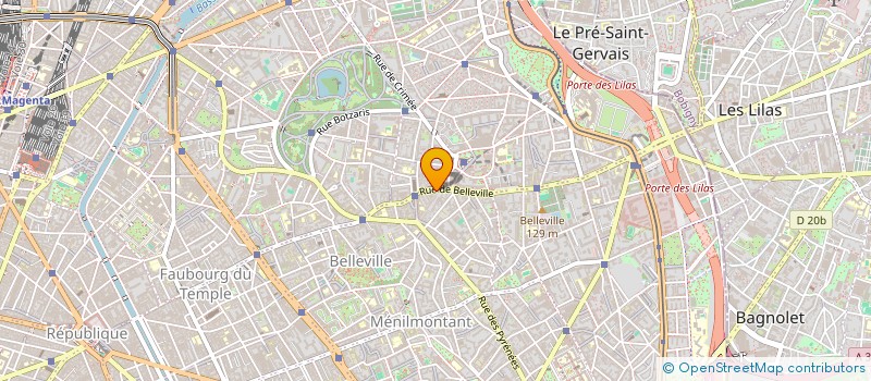 localisation de l'entreprise MONSIEUR MARC HAGEGE  PARIS