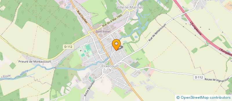 localisation de l'entreprise MONSIEUR MARC HAIGNERE  VILLE-LE-MARCLET