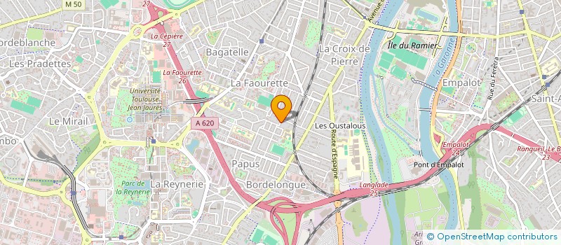 localisation de l'entreprise MONSIEUR MARC HALLAK à TOULOUSE