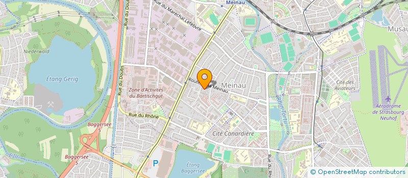 localisation de l'entreprise MONSIEUR MARC HANNUSCH à STRASBOURG