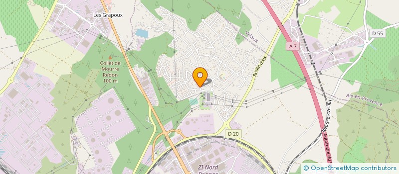 localisation de l'entreprise MONSIEUR MARC HARDY  ROGNAC