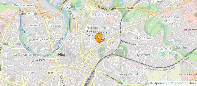 localisation de l'entreprise MONSIEUR MARC HARNIST à NIORT
