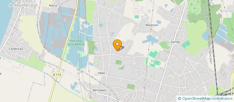 localisation de l'entreprise MONSIEUR MARC HART  AMBARES-ET-LAGRAVE