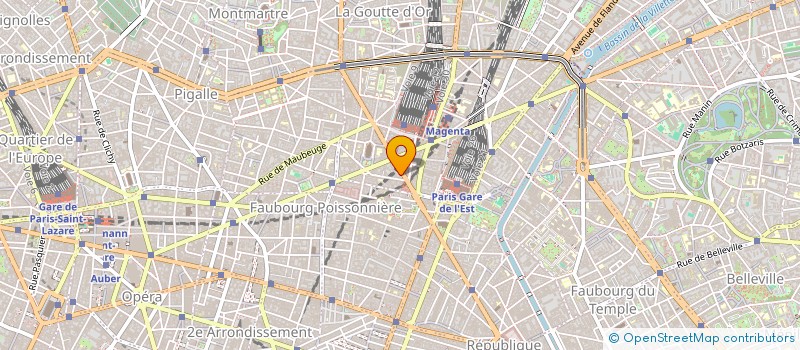 localisation de l'entreprise MONSIEUR MARC HAVEL à PARIS