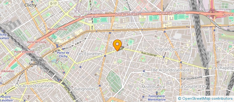 localisation de l'entreprise MONSIEUR MARC HAZAN  PARIS