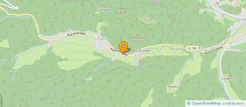 localisation de l'entreprise MONSIEUR MARC HEBERLE  BREITENAU