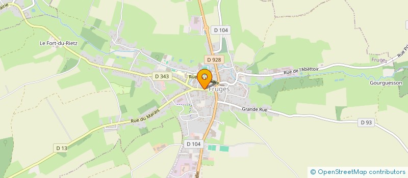 localisation de l'entreprise MONSIEUR MARC HEBERT  FRUGES