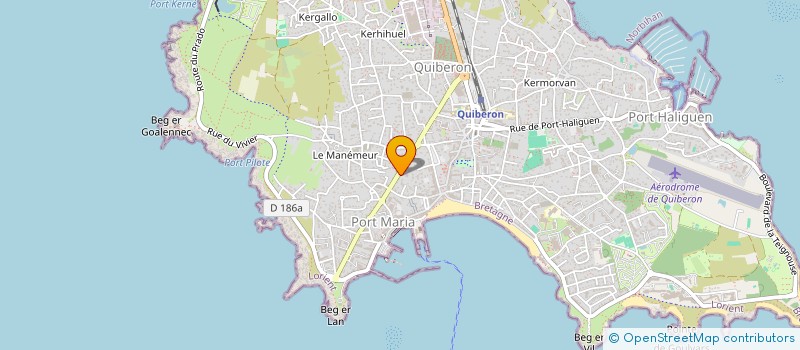 localisation de l'entreprise MONSIEUR MARC HEBERT à QUIBERON