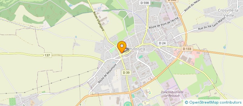 localisation de l'entreprise MONSIEUR MARC HEDOUIN à LE NEUBOURG