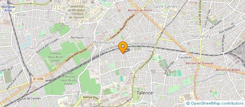 localisation de l'entreprise MONSIEUR MARC HEID  TALENCE