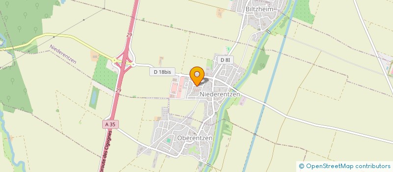 localisation de l'entreprise MONSIEUR MARC HEINIS  NIEDERENTZEN