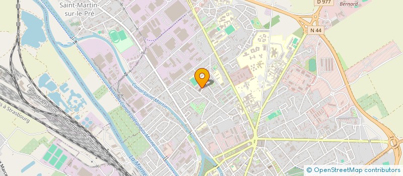 localisation de l'entreprise MONSIEUR MARC HEMAR  CHALONS-EN-CHAMPAGNE