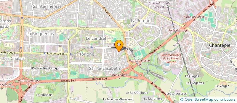 localisation de l'entreprise MONSIEUR MARC HENIN  RENNES