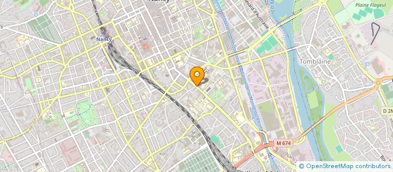 localisation de l'entreprise MONSIEUR MARC HENQUINET  NANCY