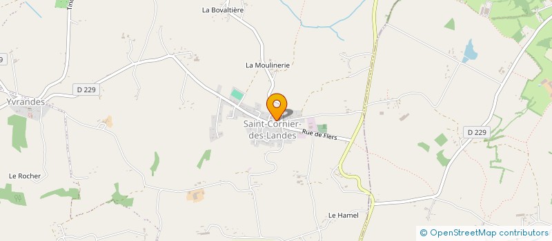 localisation de l'entreprise MONSIEUR MARC-HENRI BARRABE à MONTSECRET-CLAIREFOUGERE