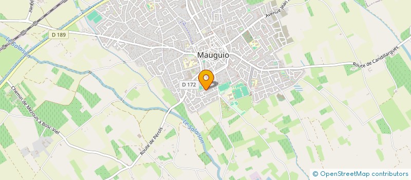 localisation de l'entreprise MONSIEUR MARC-HENRI HILAIRE  MAUGUIO