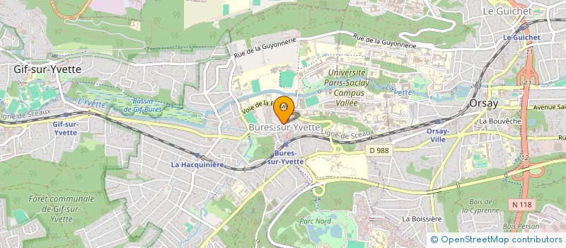localisation de l'entreprise MONSIEUR MARC-HENRI MBODY à BURES-SUR-YVETTE