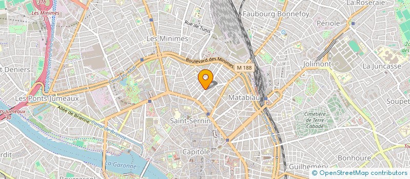 localisation de l'entreprise MONSIEUR MARC HENRY BES à TOULOUSE