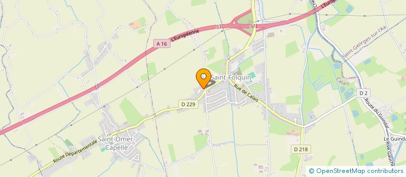 localisation de l'entreprise MONSIEUR MARC-HENRY LEMAITRE  OFFEKERQUE