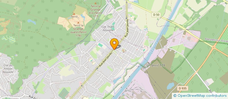 localisation de l'entreprise MONSIEUR MARC-HENRY LIETARD  BRUAY-SUR-L'ESCAUT