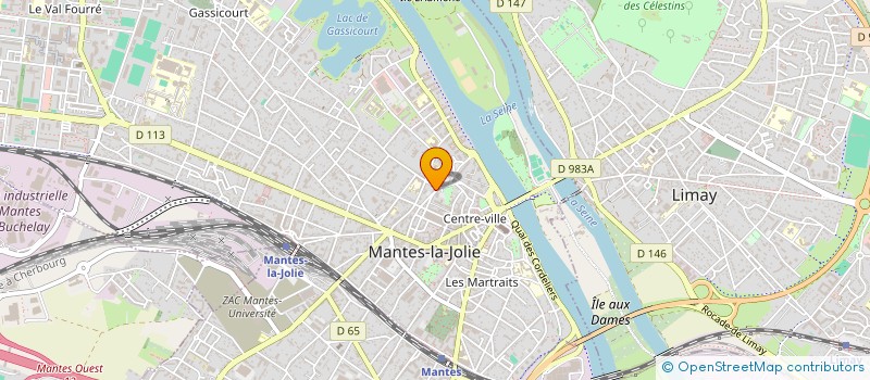 localisation de l'entreprise MONSIEUR MARC-HENRY VESSE  MANTES-LA-JOLIE