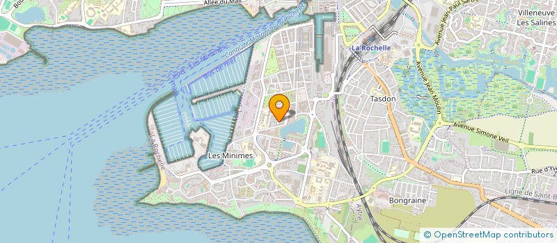 localisation de l'entreprise MONSIEUR MARC HENTZ  LA ROCHELLE