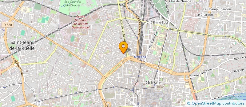 localisation de l'entreprise MONSIEUR MARC HERIARD à ORLEANS