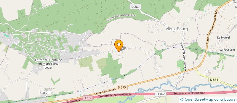 localisation de l'entreprise MONSIEUR MARC HERNANDEZ  SURVILLE