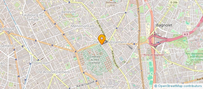 localisation de l'entreprise MONSIEUR MARC HERNANDEZ  PARIS