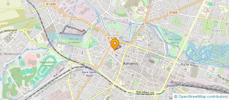 localisation de l'entreprise MONSIEUR MARC HERNU à AMIENS