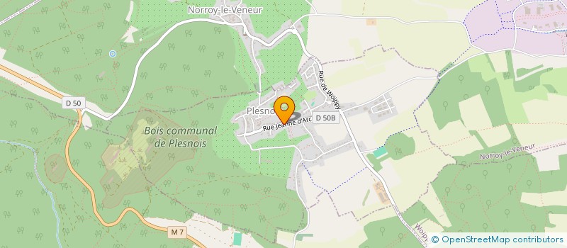 localisation de l'entreprise MONSIEUR MARC HERTSCHUH  PLESNOIS