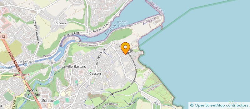 localisation de l'entreprise MONSIEUR MARC HERVE à SAINT-BRIEUC