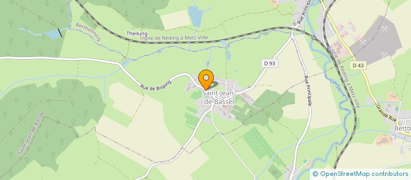 localisation de l'entreprise MONSIEUR MARC HICK  SAINT-JEAN-DE-BASSEL