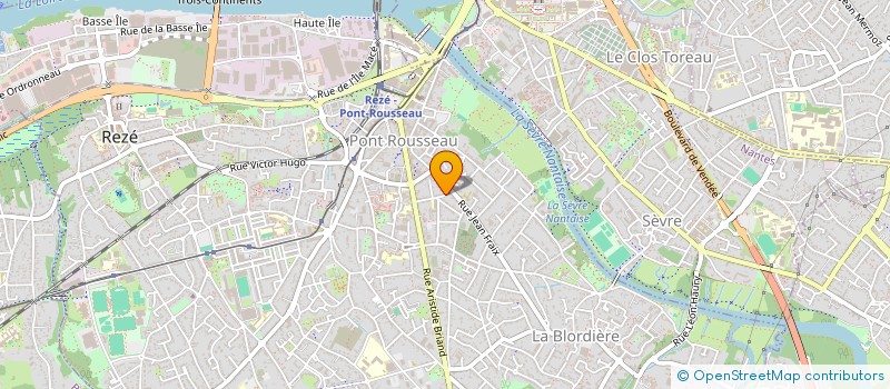 localisation de l'entreprise MONSIEUR MARC HITIER à REZE
