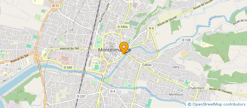 localisation de l'entreprise MONSIEUR MARC HOFFMANN à MONTELIMAR