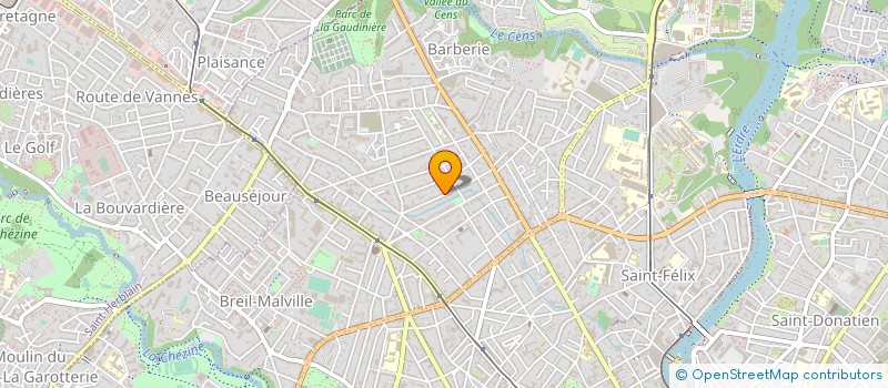localisation de l'entreprise MONSIEUR MARC HOGMARD à NANTES