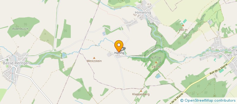 localisation de l'entreprise MONSIEUR MARC HUMBERT  BEYREN-LES-SIERCK