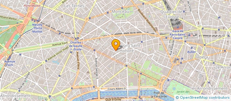 localisation de l'entreprise MONSIEUR MARC HUNTZIGER  PARIS