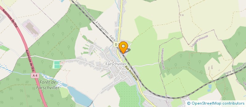 localisation de l'entreprise MONSIEUR MARC HURGARGOWITSCH à FARSCHVILLER