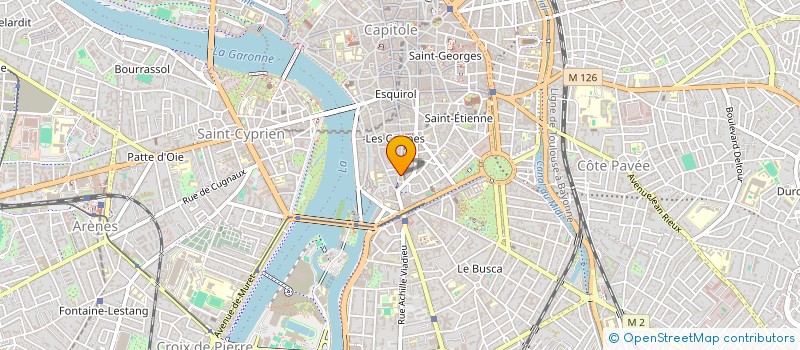 localisation de l'entreprise MONSIEUR MARC IBRAHIM TRAORE  TOULOUSE