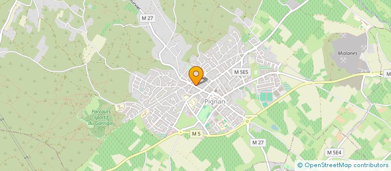 localisation de l'entreprise MONSIEUR MARC IRIBARNE à PIGNAN