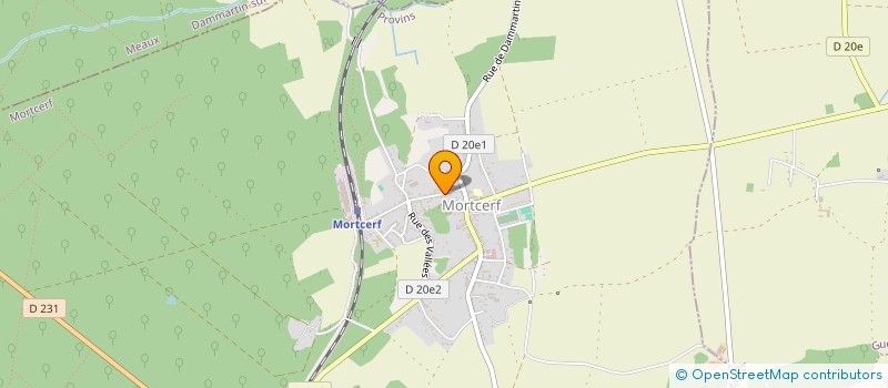 localisation de l'entreprise MONSIEUR MARC JACQUES BRISEBARRE  MORTCERF