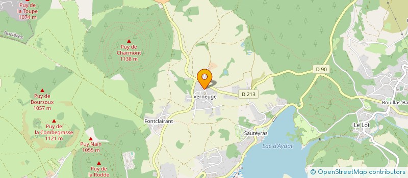 localisation de l'entreprise MONSIEUR MARC JACQUET à SAULZET-LE-FROID