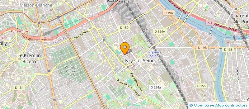 localisation de l'entreprise MONSIEUR MARC JAMMET  IVRY-SUR-SEINE